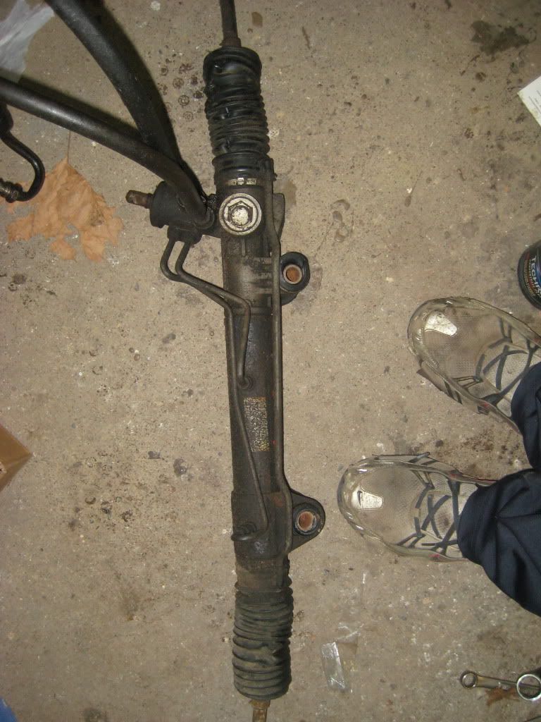 Working on a Rack and Pinion installation Chevy Impala SS Forum